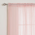 Faux Linen Ruffle Curtains