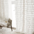 Ruffle Cascade Curtains