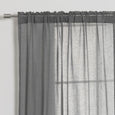 Sheer Faux Linen Curtains