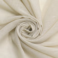 Faux Linen Romantic Tie Top Curtains