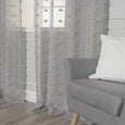 Sheer Textured Dot Curtains