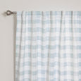 Nordic Watercolor Check Curtains