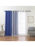 uMIXm Wide Tulle & Blackout Curtains