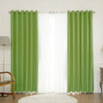 uMIXm Wide Dot Lace & Blackout Curtains