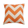 Linen Blend Chevron Pillow Cover