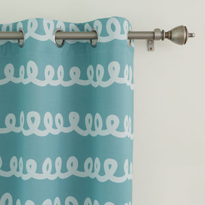 Doodle Room Darkening Curtains