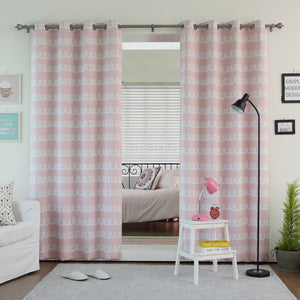 Doodle Room Darkening Curtains