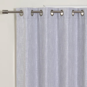 Linen-Look Grommet Blackout Curtains