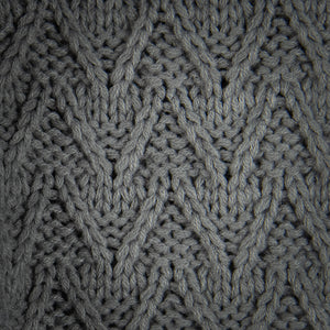 Knitted Tassel Throw