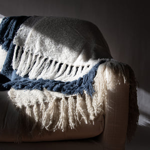Plush Touch Fringe Throw