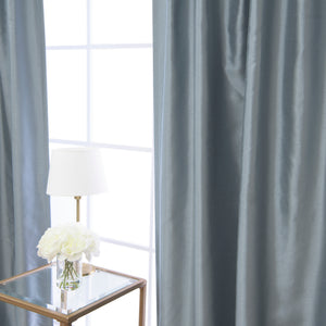 Faux Silk Blackout Curtains