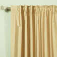 Faux Silk Candy Stripe Blackout Curtains