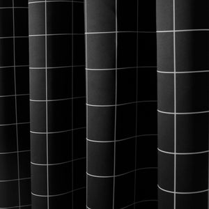 Plaid Room Darkening Curtains