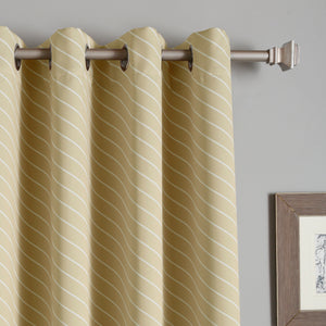 Diagonal Stripe Curtains