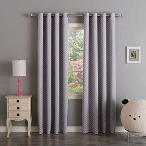 Diagonal Stripe Curtains