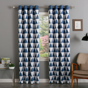 Triangle Room Darkening Curtains