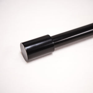 Cylinder Finial Metal Curtain Rod