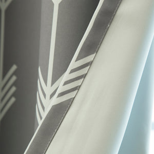 Arrow Room Darkening Curtains