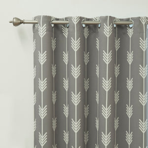 Arrow Room Darkening Curtains