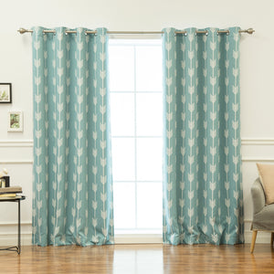 Arrow Room Darkening Curtains