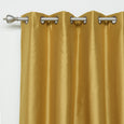 Faux Silk Grommet Blackout Curtains
