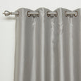 Faux Silk Grommet Blackout Curtains