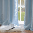 Faux Silk Grommet Blackout Curtains