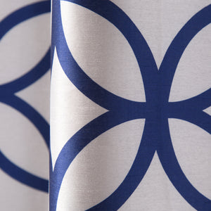 Faux Silk Trellis Curtains