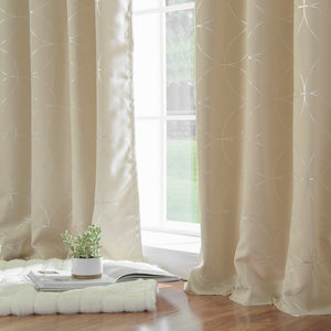 Circle Foil Blackout Curtains
