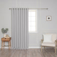 Wide Flame Retardant Basic Blackout Curtain