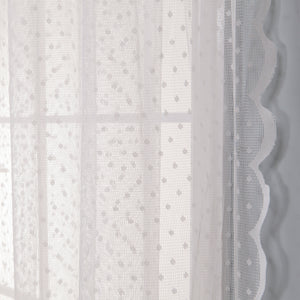 Sheer Dot Lace Curtains