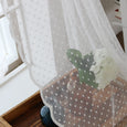 Sheer Dot Lace Curtains