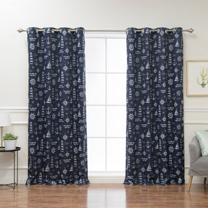 Maritime Room Darkening Curtains