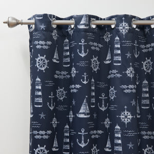 Maritime Room Darkening Curtains