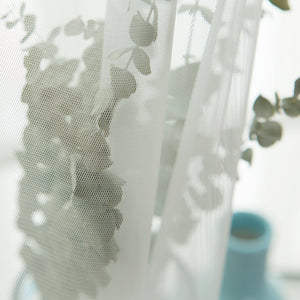 Gathered Tulle Curtains