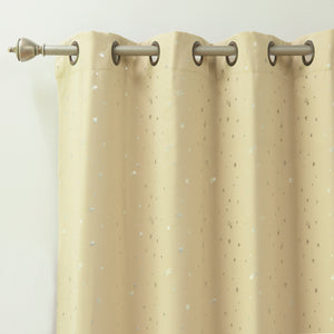 Star Grommet Blackout Curtains
