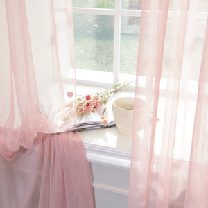 Colored Tulle Curtains