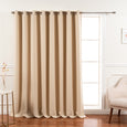 Wide Flame Retardant Basic Blackout Curtain