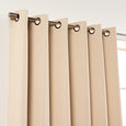 Wide Flame Retardant Basic Blackout Curtain