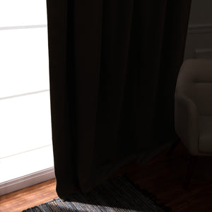 Wide Basic Blackout Curtain