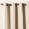 Wide Flame Retardant Basic Blackout Curtain