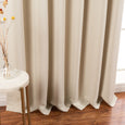 Wide Flame Retardant Basic Blackout Curtain