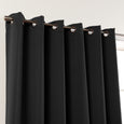 Wide Flame Retardant Basic Blackout Curtain