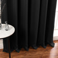 Wide Flame Retardant Basic Blackout Curtain