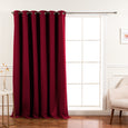 Wide Flame Retardant Basic Blackout Curtain