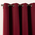 Wide Flame Retardant Basic Blackout Curtain