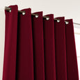 Wide Flame Retardant Basic Blackout Curtain