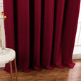 Wide Flame Retardant Basic Blackout Curtain