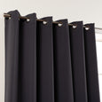 Wide Flame Retardant Basic Blackout Curtain