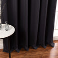 Wide Flame Retardant Basic Blackout Curtain